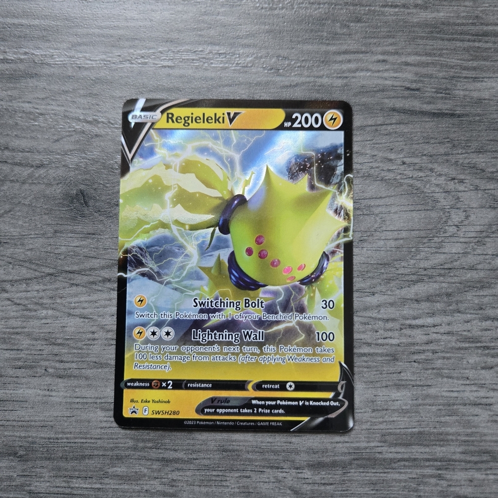 Regieleki V #SWSH280 Pokemon Promo holo Card